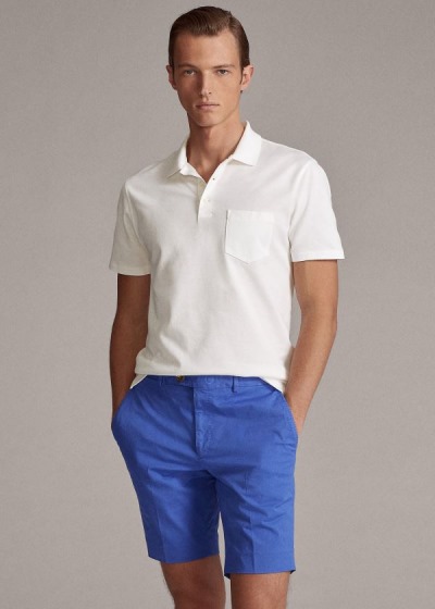 Men's Ralph Lauren Slim Fit Stretch Chino Shorts | 504961CPT